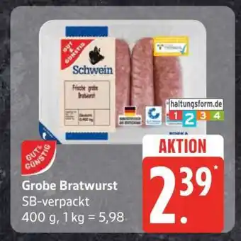Edeka Grobe Bratwurst Angebot