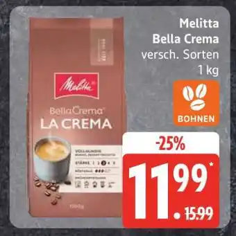 Edeka Melitta Bella Crema Angebot
