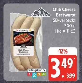 Edeka Chili Cheese Bratwurst Angebot