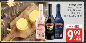 Edeka Baileys Likör Angebot
