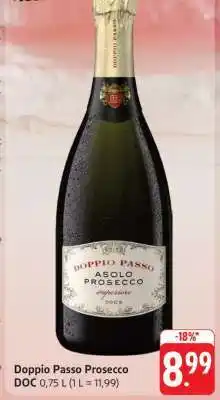 Edeka DOPPIO PASSO Prosecco Angebot