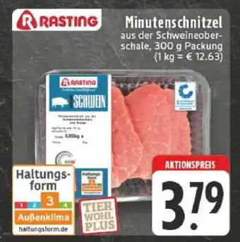 Edeka Minutenschnitzel Angebot