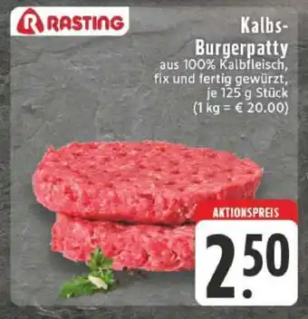 Edeka Kalbs-Burgerpatty Angebot