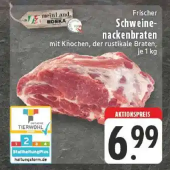 Edeka Frischer Schweinenackenbraten Angebot