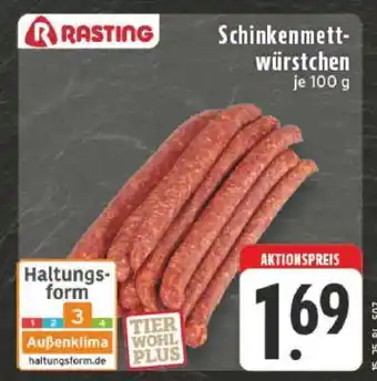 Edeka Schinkenmettwürstchen Angebot
