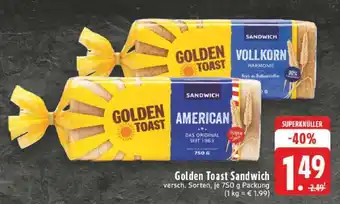 Edeka Golden Toast Sandwich Angebot