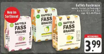 Edeka Gaffels Fassbrause Angebot