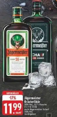 Edeka Jägermeister Kräuterlikör Angebot