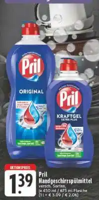 Edeka Pril Handgeschirrspülmittel Angebot