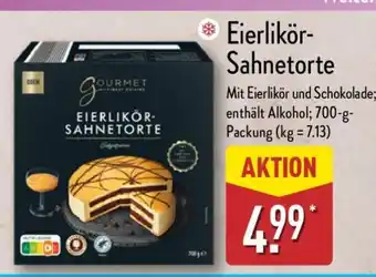 Aldi Nord Eierlikör-Sahnetorte Angebot