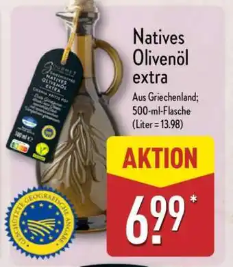 Aldi Nord Natives Olivenöl extra Angebot