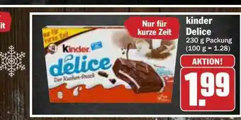 Hit Kinder Delice Angebot