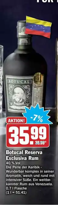 Hit Botucal Reserva Exclusiva Rum Angebot