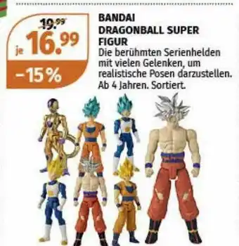 Müller Bandai Dragonball Super Figur Angebot