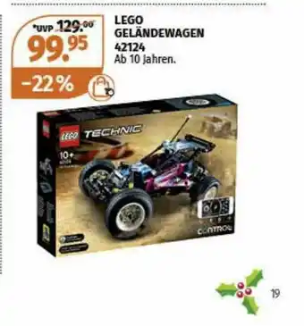 Müller Lego Geländewagen 42124 Angebot