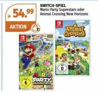 Müller Switch-spiel Mario Party Superstars Oder Animal Crossing New Horizons Angebot