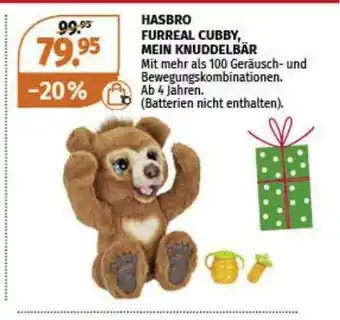 Müller Hasbro Furreal Cubby, Mein Knuddelbär Angebot