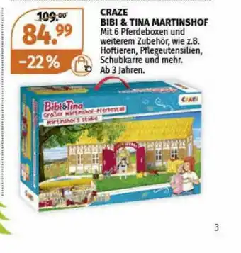 Müller Craze Bibi & Tina Martinshof Angebot