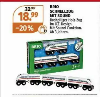 Müller Brio Schnellzug Mit Sound Angebot