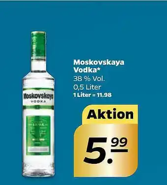 NETTO Moskovskaya Vodka Angebot