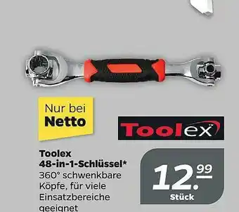 NETTO Toolex 48-in-1-schlüssel Angebot