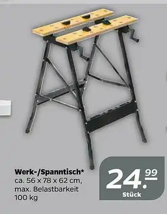 NETTO Werk- Spanntisch Angebot