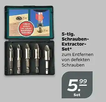 NETTO 5-tlg Schrauben-extractor-set Angebot