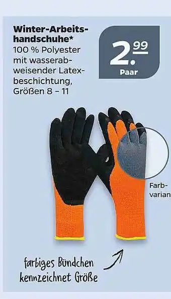 NETTO Winter-arbeitshandschuhe Angebot