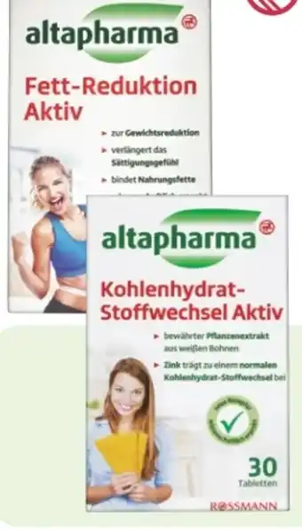 Rossmann Altapharma Fett-Reduktion Aktiv Angebot