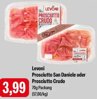 Feneberg Levoni Prosciutto San Daniele oder Prosciutto Crudo Angebot