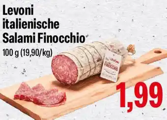 Feneberg Levoni italienische Salami Finocchio Angebot