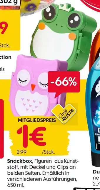 Rusta Snackbox Angebot