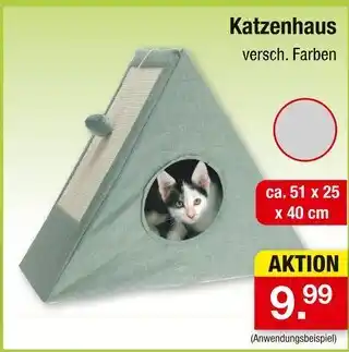 Zimmermann Katzenhaus Angebot