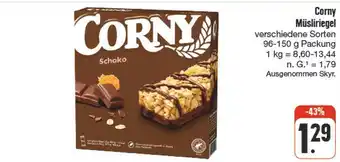 nah & gut Corny müsliriegel Angebot