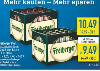 diska Freiberger freiberger bier Angebot