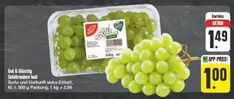Edeka Gut & günstig tafeltrauben hell Angebot