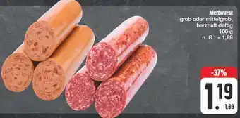 Edeka Mettwurst Angebot