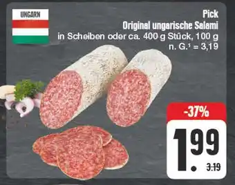 Edeka Pick original ungarische salami Angebot