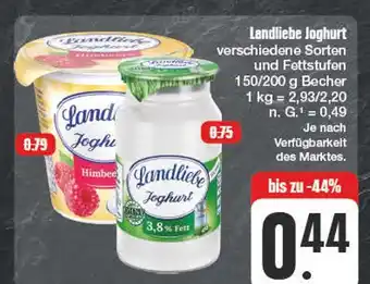 Edeka Landliebe joghurt Angebot