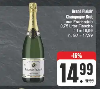 Edeka Grand plaisir champagne brut Angebot