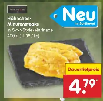 Netto Marken-Discount Metzgerfrisch hähnchen-minutensteaks Angebot