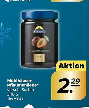 NETTO Mühlhäuser Pflaumenliebe Angebot