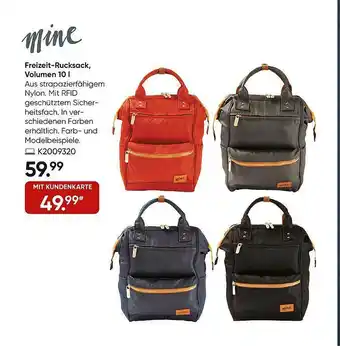 Galeria Mine Freizeit-rucksack, Volumen Angebot