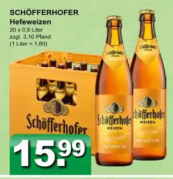 Getränkeparadies Gefromm Schöfferhofer hefeweizen Angebot