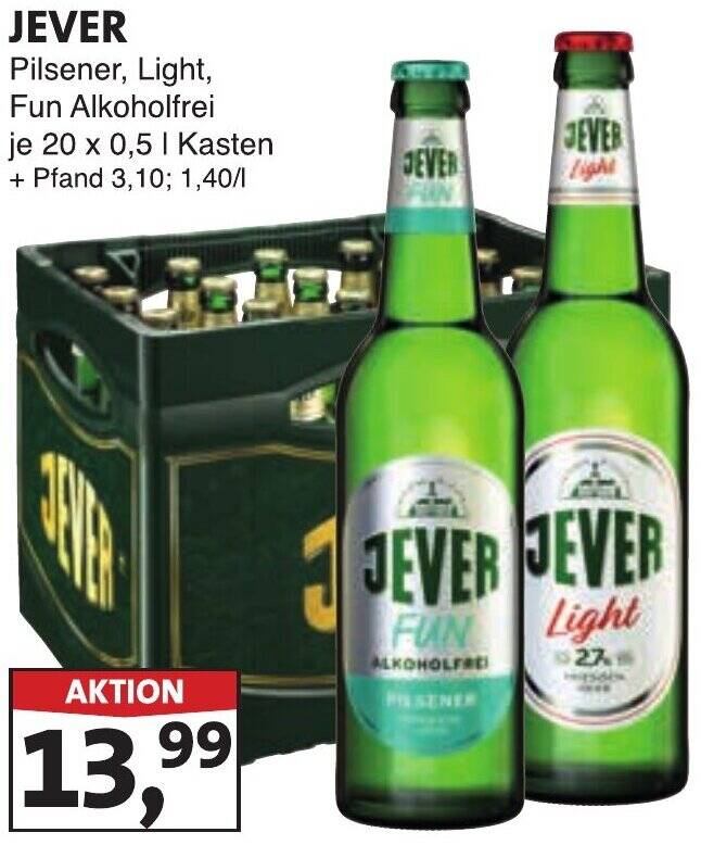 Jever Light Angebot