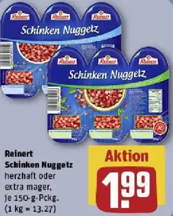 REWE Reinert Schinken Nuggetz Angebot