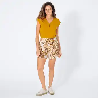 NKD Damen-Shorts aus Leinenmix mit elastischem Bund Angebot