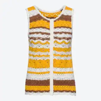 NKD Damen-Ajour-Strick-Top aus Baumwolle Angebot