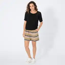 NKD Damen-Shorts mit Zick-Zack-Muster Angebot