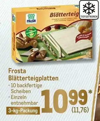 METRO Frosta blätterteigplatten Angebot